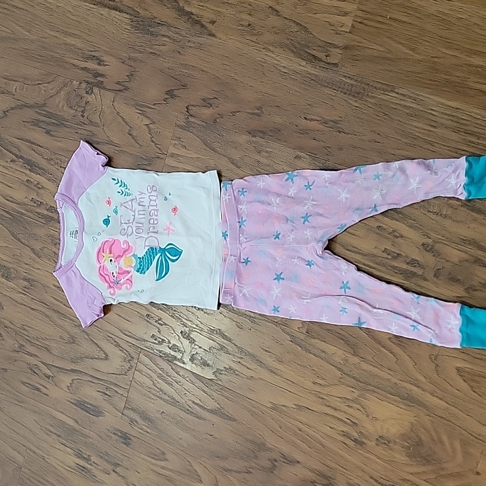 Girls mermaid  pajama set